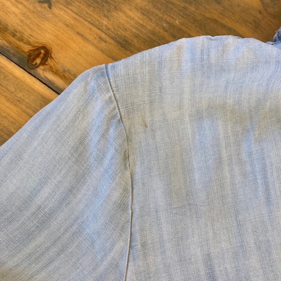 Orvis denim high-low shirt - Picture 8 of 8